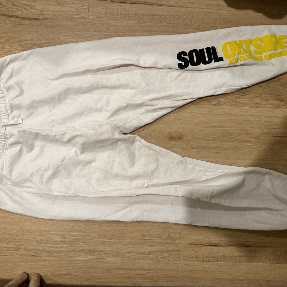 Soulcycle Sweatpants with Bold Text